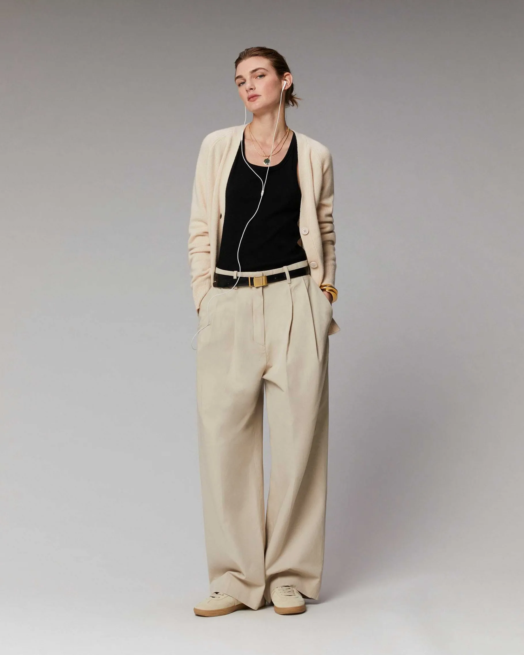 Outlet FROM FUTURE Pull Cardigan Manches Raglan Sable