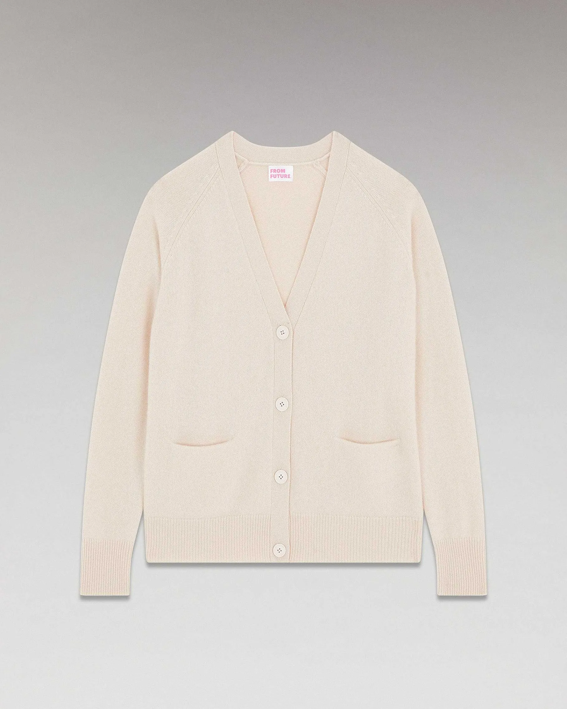 Best FROM FUTURE Pull Cardigan Manches Raglan Sable