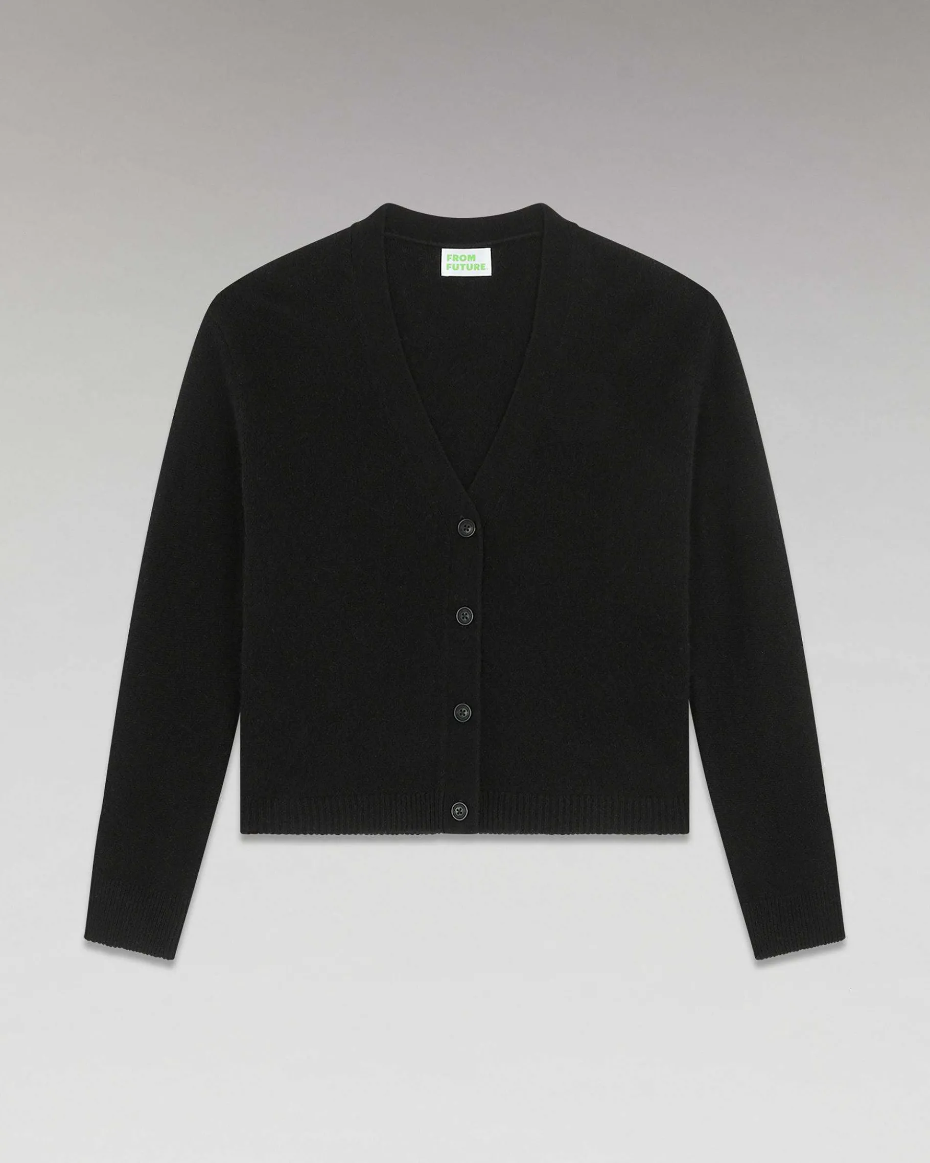 Outlet FROM FUTURE Pull Cardigan Uni Light Noir