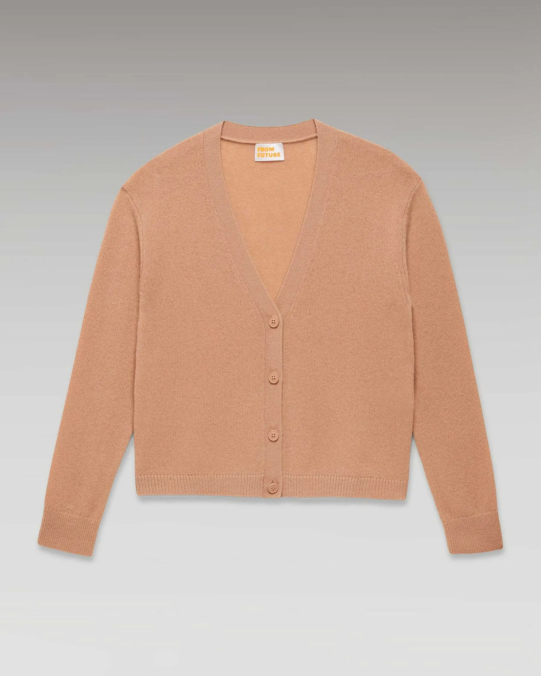 New FROM FUTURE Pull Cardigan Uni Light Summer Camel