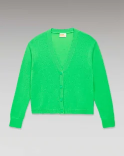 Best FROM FUTURE Pull Cardigan Uni Light Vert Fluo