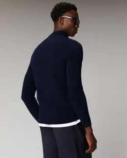 Online FROM FUTURE Pull Col Camionneur Basique Taupe