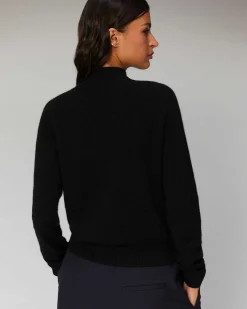 Clearance FROM FUTURE Pull Col Montant Leger Gris Chine Clair