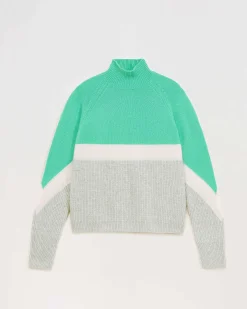 Discount FROM FUTURE Pull Col Montant Pull Col Montant Gris Chine Clair