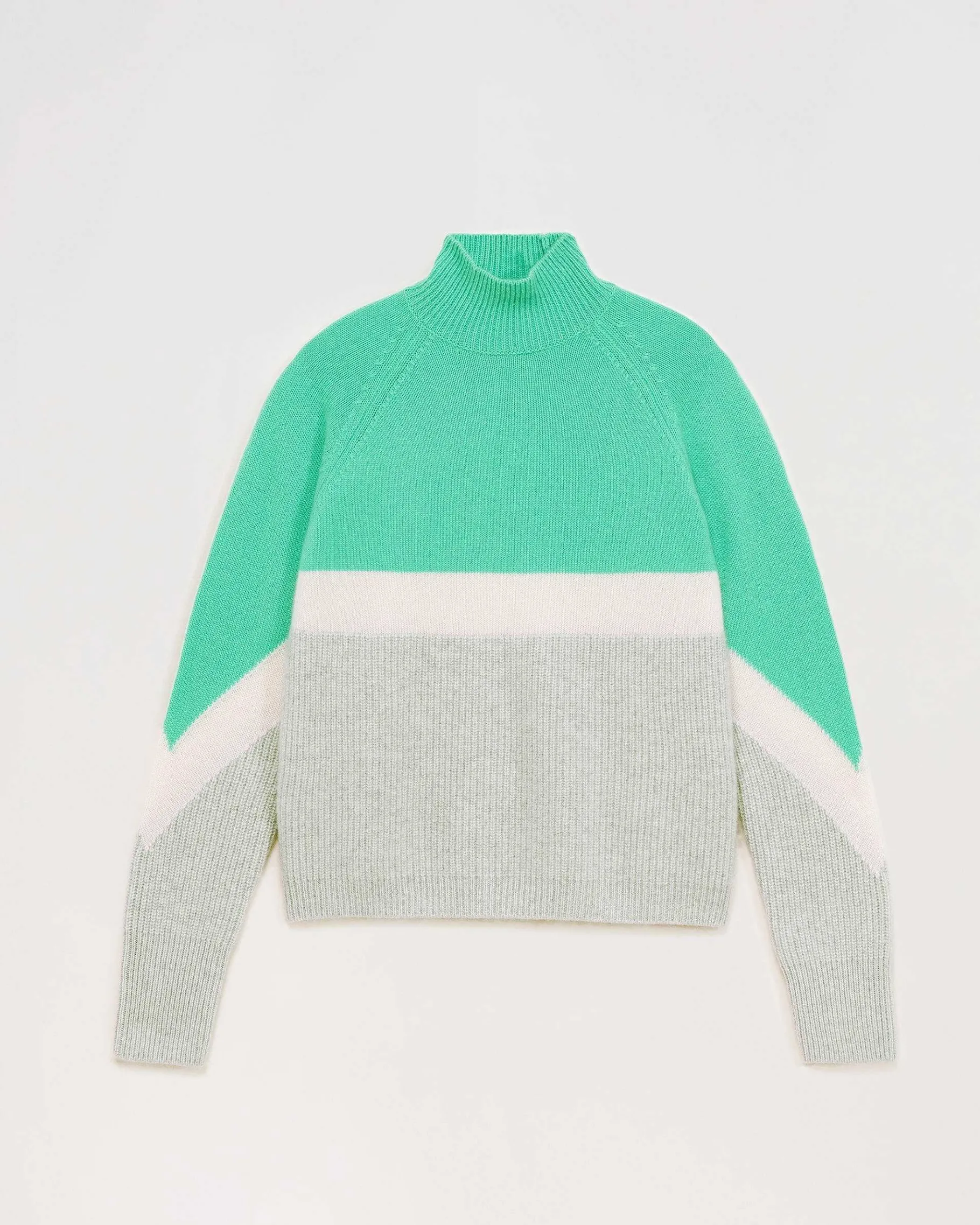 Discount FROM FUTURE Pull Col Montant Pull Col Montant Gris Chine Clair