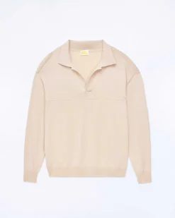 Outlet FROM FUTURE Pull Col Polo Light Beige