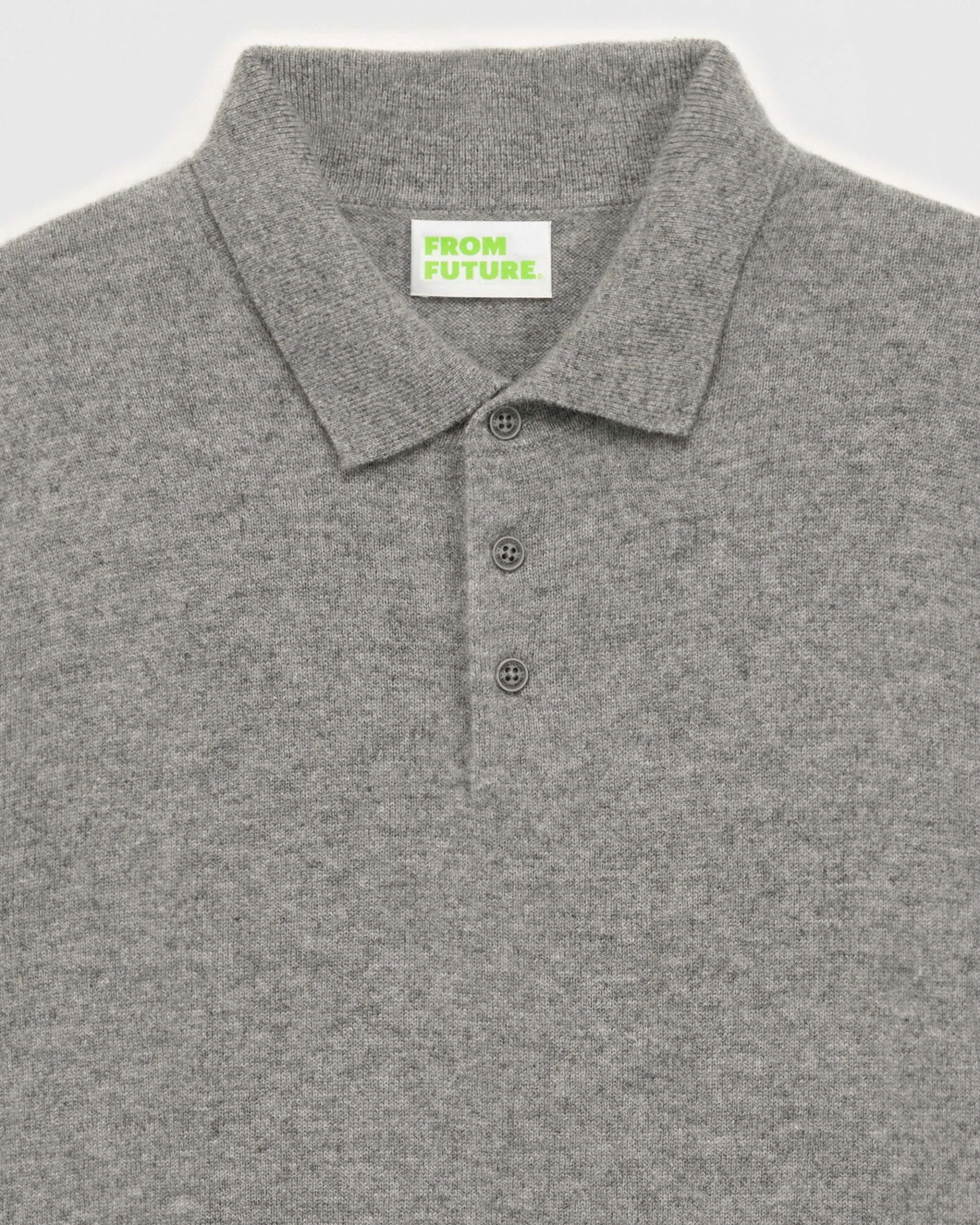 Outlet FROM FUTURE Pull Col Polo Basique