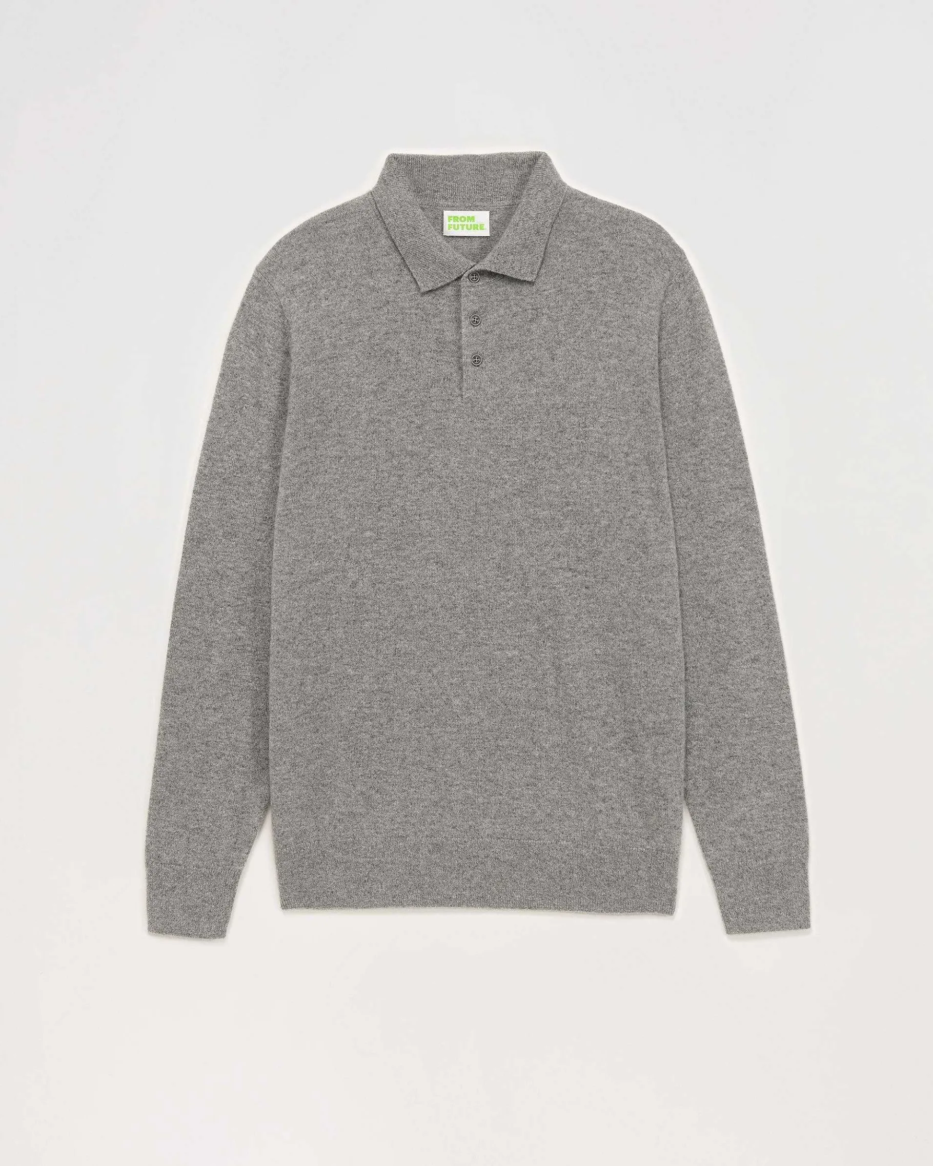 Outlet FROM FUTURE Pull Col Polo Basique