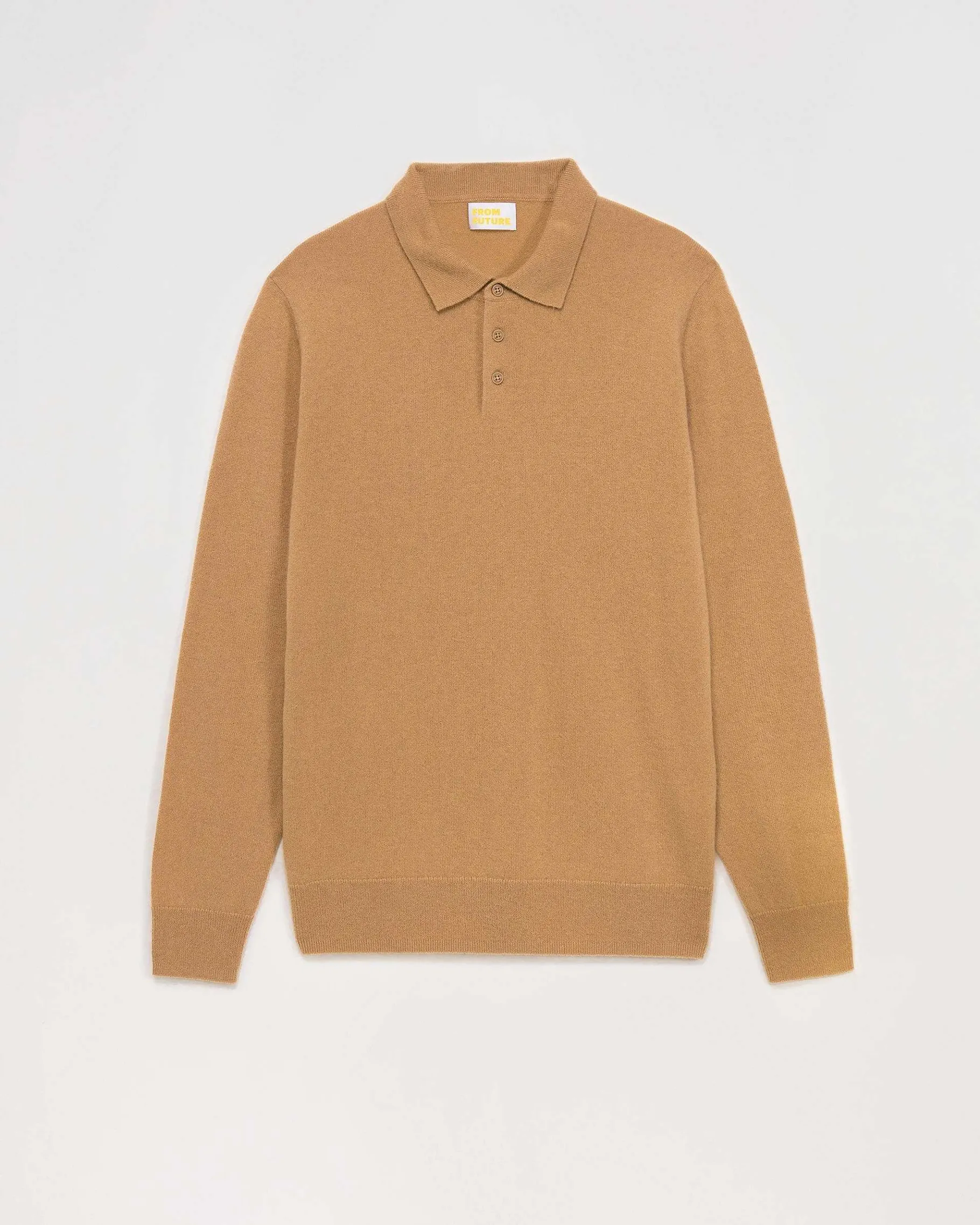 Online FROM FUTURE Pull Col Polo Basique