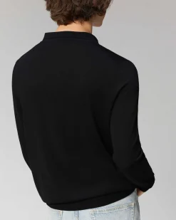 Best FROM FUTURE Pull Col Polo Basique Intense Purple