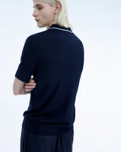 Hot FROM FUTURE Pull Col Polo Future Club Navy