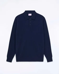Online FROM FUTURE Pull Col Polo Uni Navy