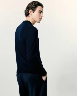 Online FROM FUTURE Pull Col Polo Uni Navy