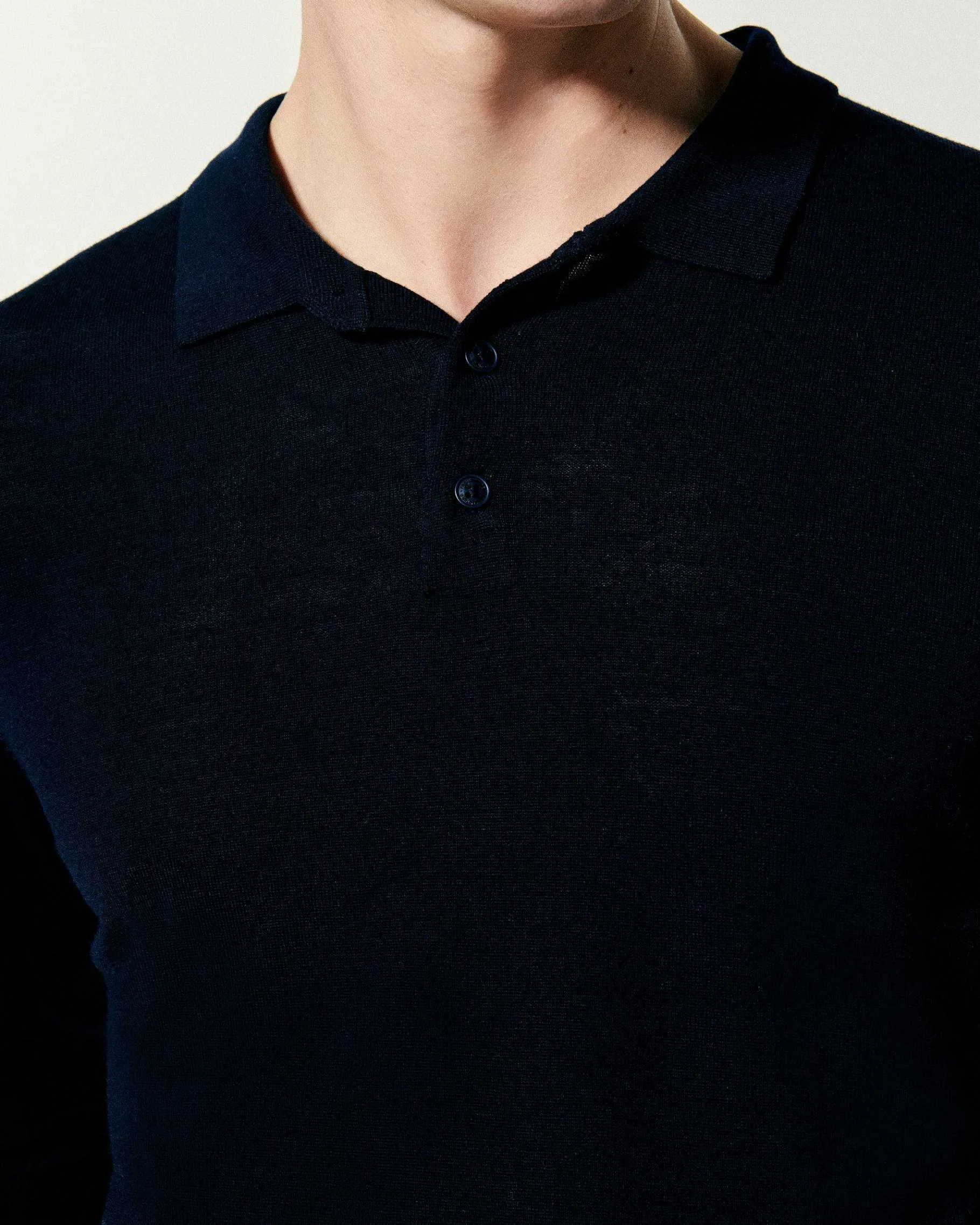 Online FROM FUTURE Pull Col Polo Uni Navy