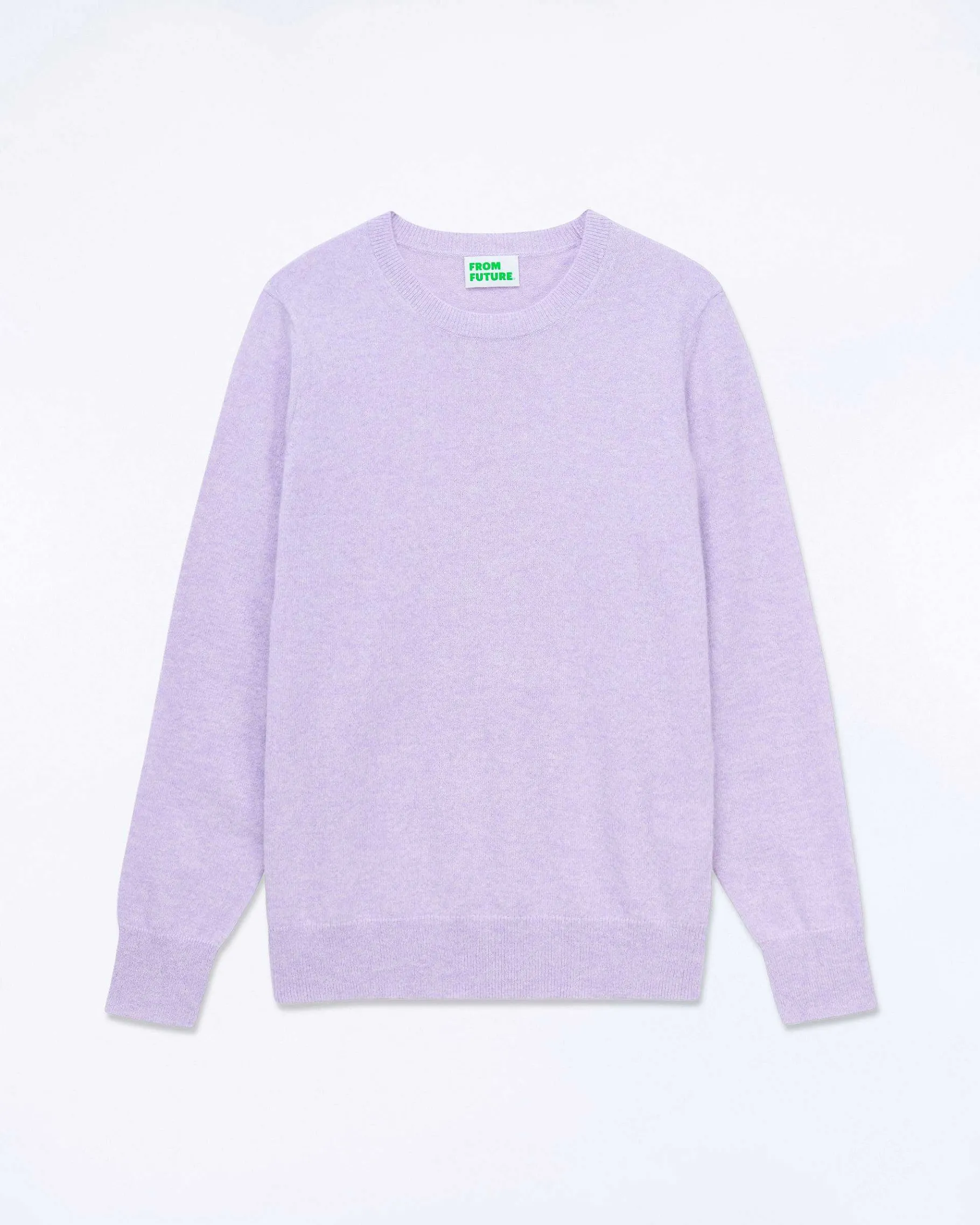 Sale FROM FUTURE Pull Col Rond Magic Lilac Mouline