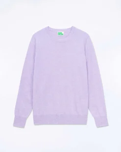 New FROM FUTURE Pull Col Rond Magic Lilac Mouline