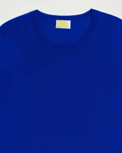 Online FROM FUTURE Pull Col Rond Basique Electric Blue
