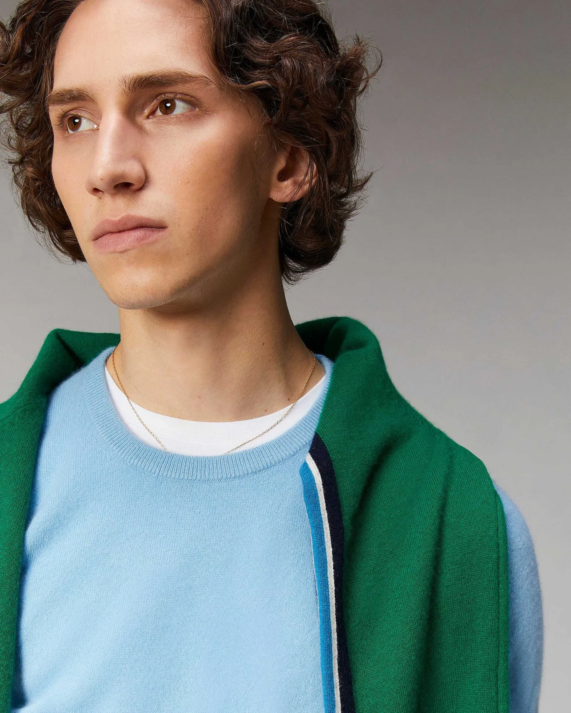 Outlet FROM FUTURE Pull Col Rond Basique Noir
