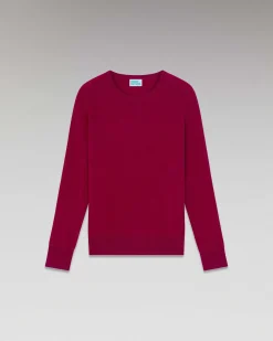 Discount FROM FUTURE Pull Col Rond Basique Cherry