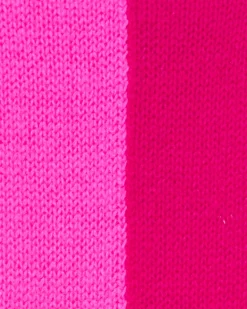 Sale FROM FUTURE Pull Col Rond Biface Flash Pink