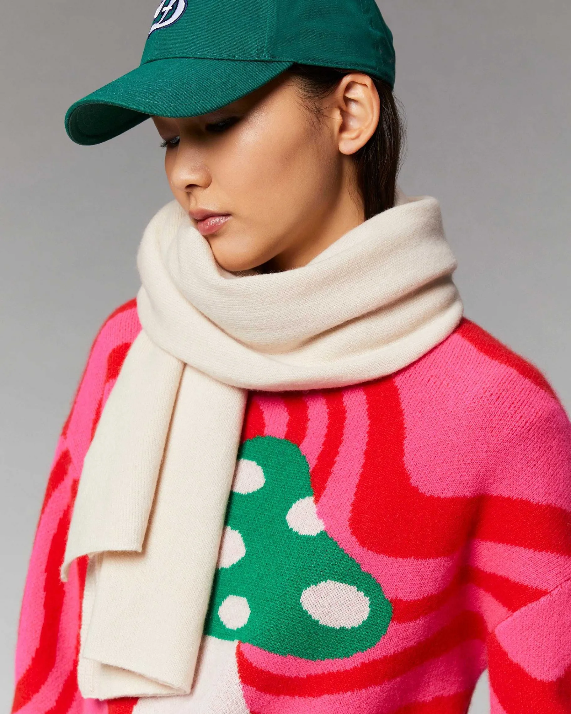 Clearance FROM FUTURE Pull Col Rond Champignon Future Winter Fuschia