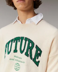FROM FUTURE Pull Col Rond College Sable