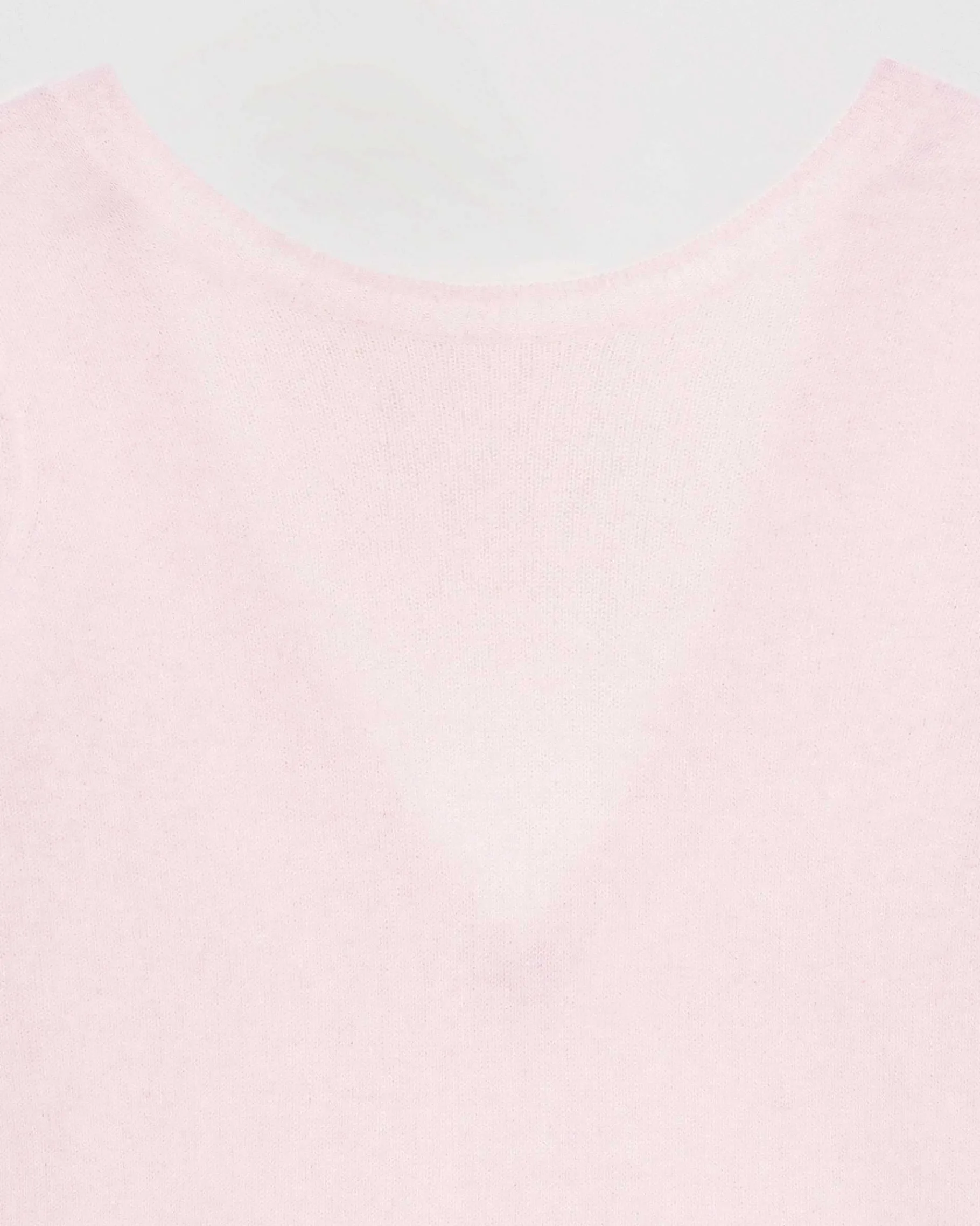 Online FROM FUTURE Pull Col Rond Dos Nu Leger Rose Poudre