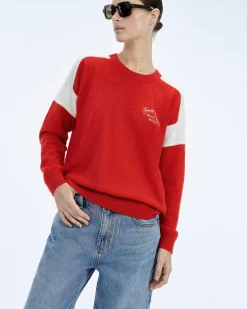 Discount FROM FUTURE Pull Col Rond Club Perfect Red