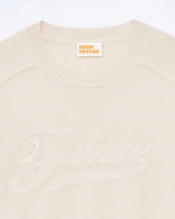 Clearance FROM FUTURE Pull Col Rond Future Light Beige