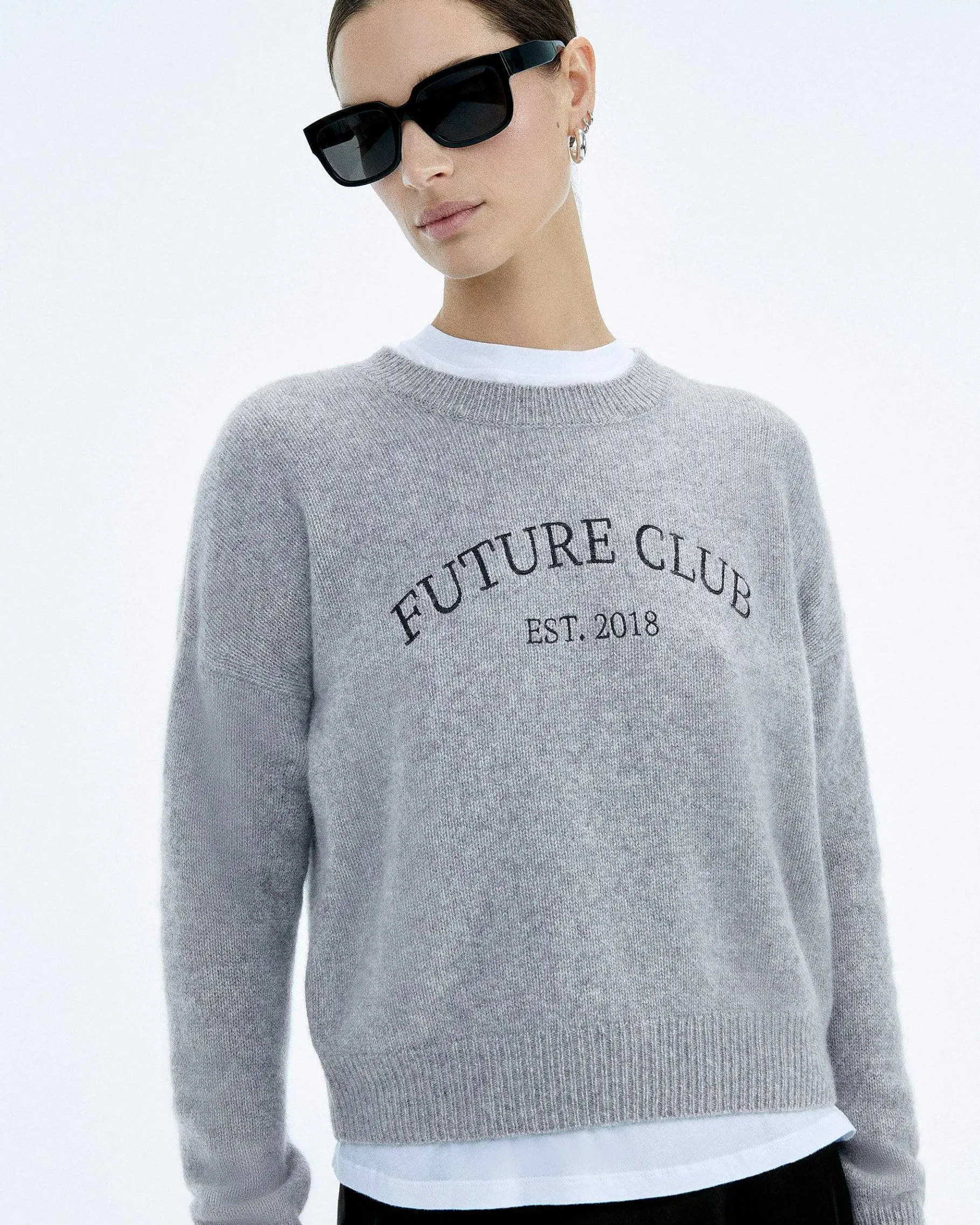 Best FROM FUTURE Pull Col Rond Future Baby Yellow