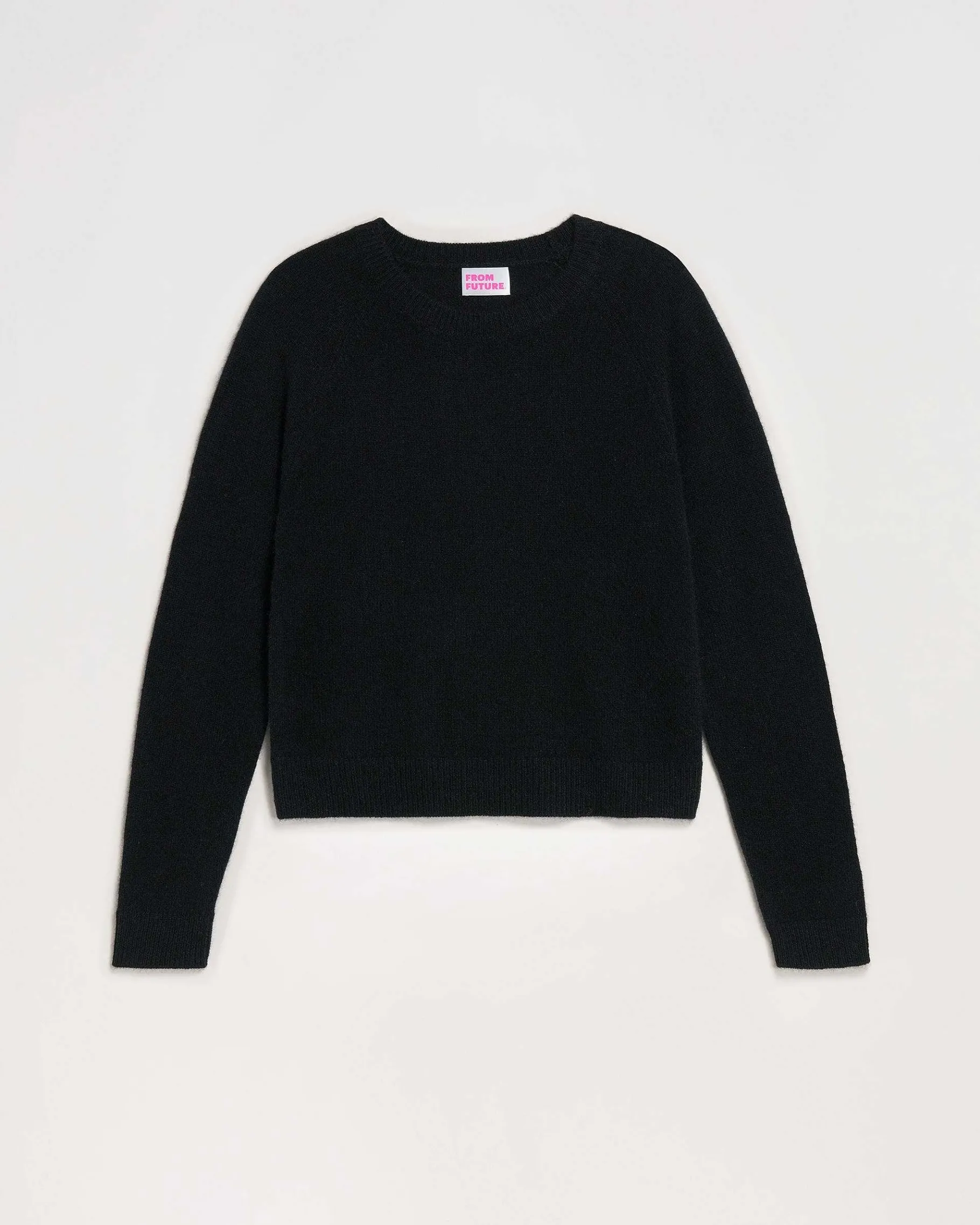 Best FROM FUTURE Pull Col Rond Leger Noir