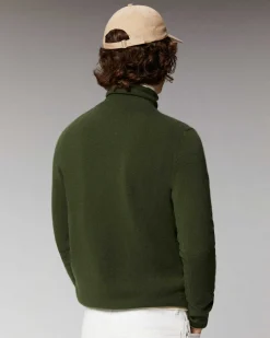 Clearance FROM FUTURE Pull Col Rond Leger Jaune Fluo