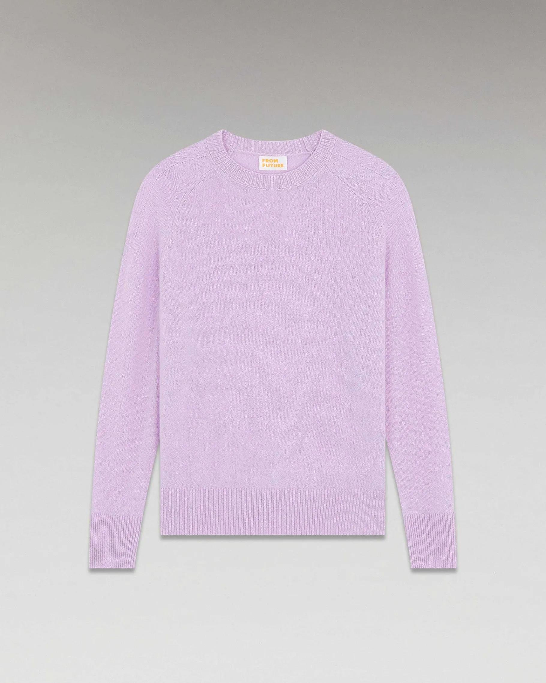 Discount FROM FUTURE Pull Col Rond Oversize Leger Sweet Lilac