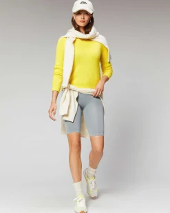 Sale FROM FUTURE Pull Col Rond Raglan Rose Poudre