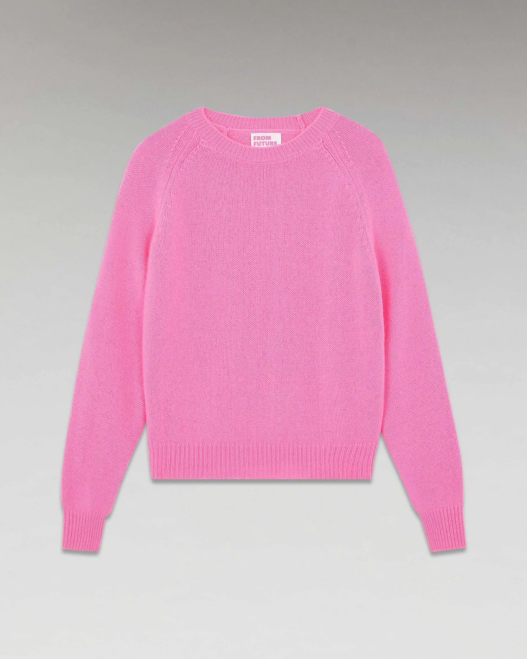 Clearance FROM FUTURE Pull Col Rond Raglan Sparkle Pink