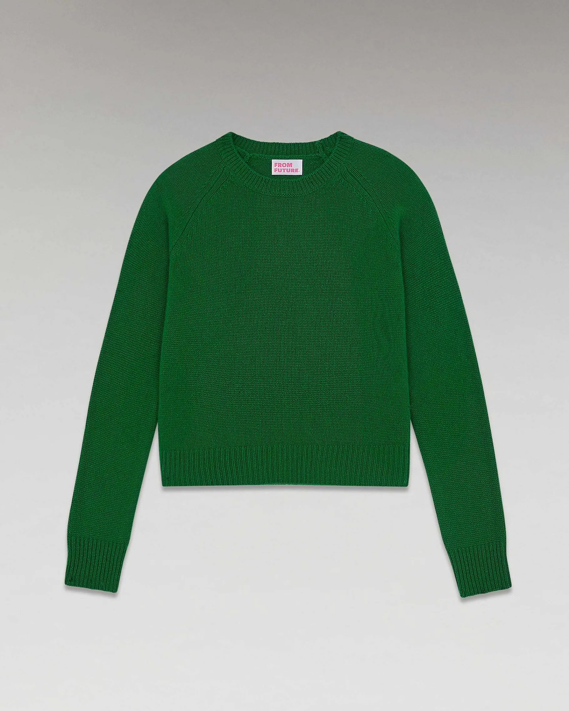 Clearance FROM FUTURE Pull Col Rond Raglan Forest Green