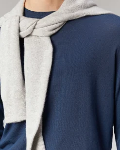 FROM FUTURE Pull Col Rond Uni Noir