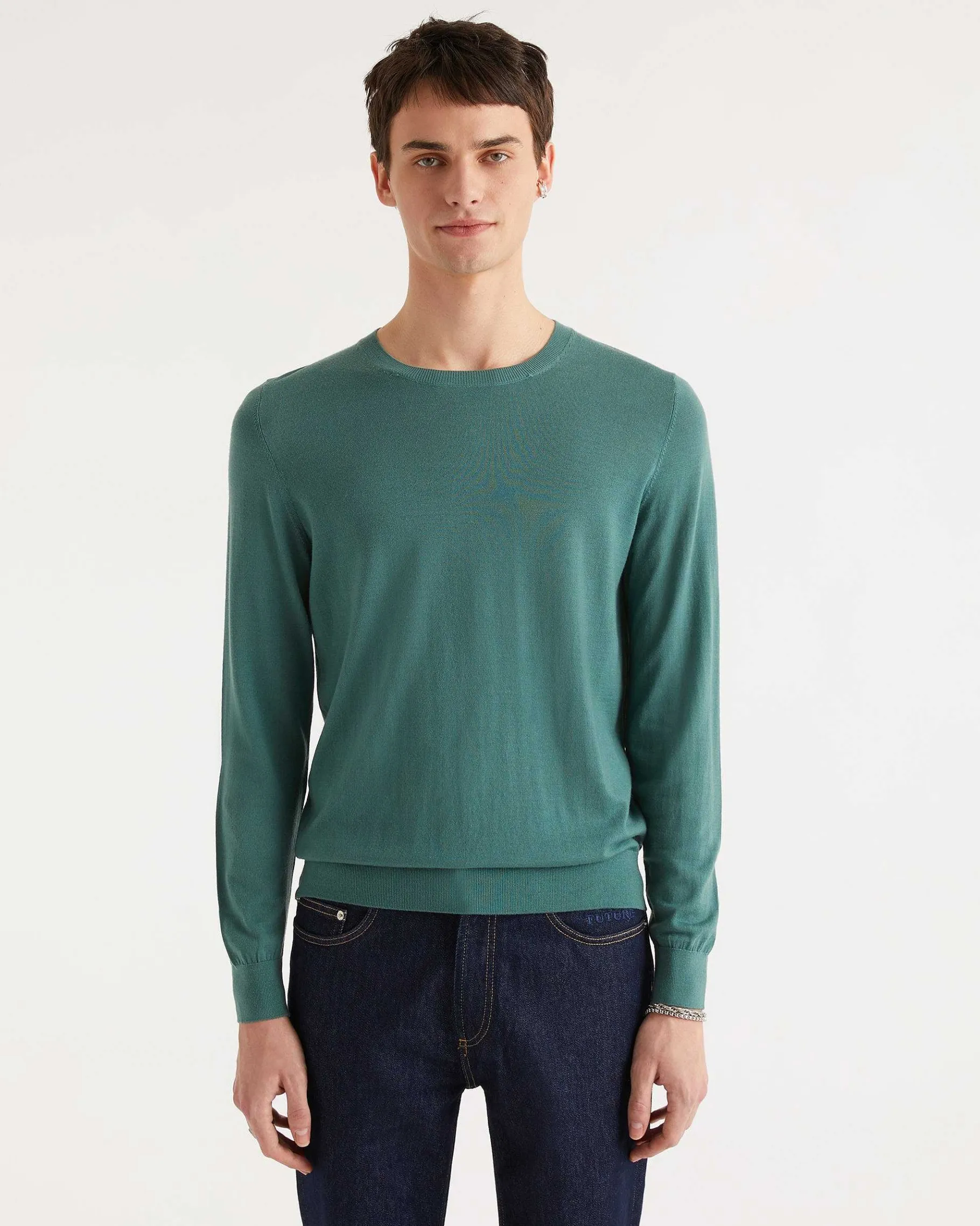 New FROM FUTURE Pull Col Rond Uni
