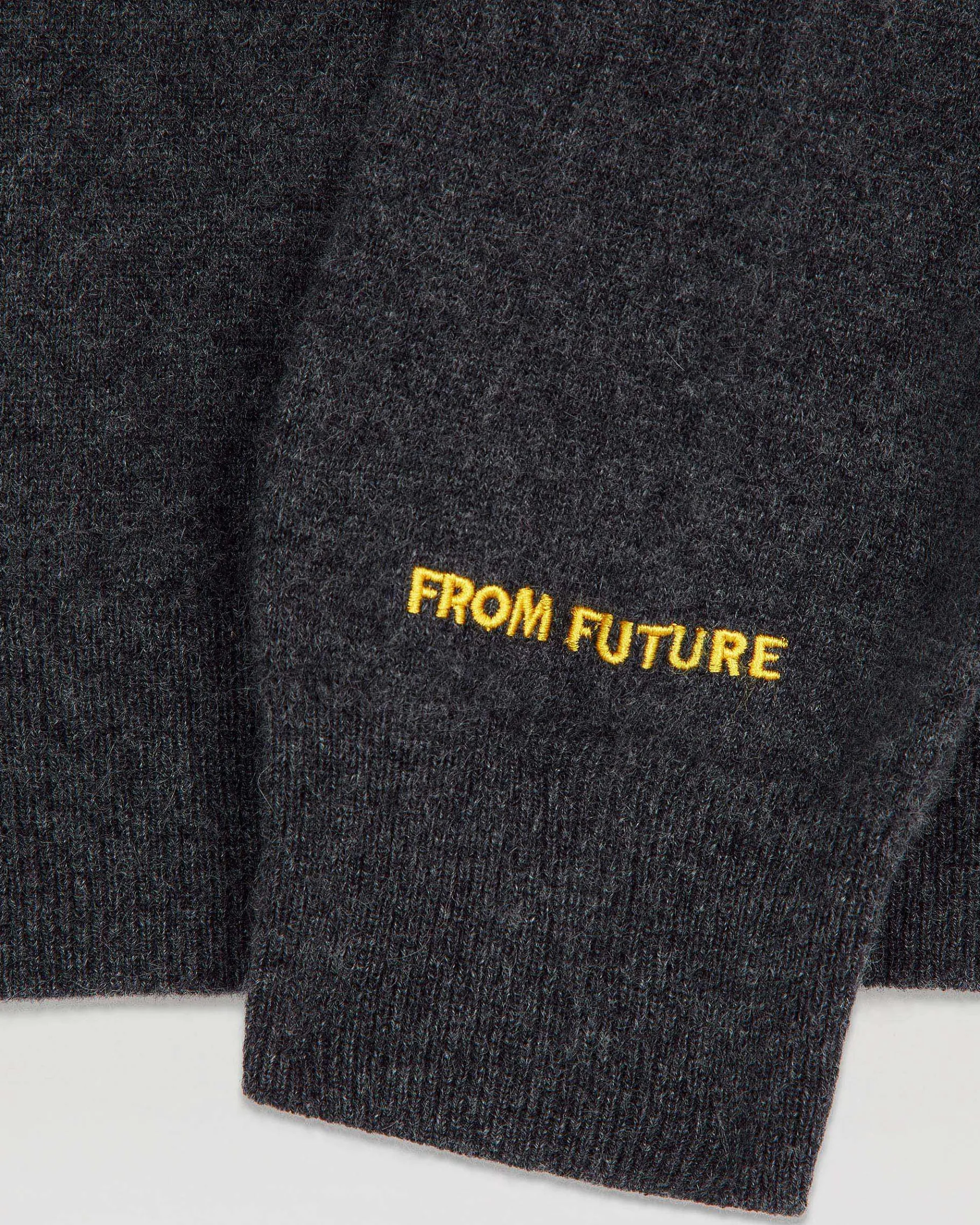 Hot FROM FUTURE Pull Col Rond Warner Anthracite