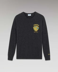 Online FROM FUTURE Pull Col Rond Warner Anthracite