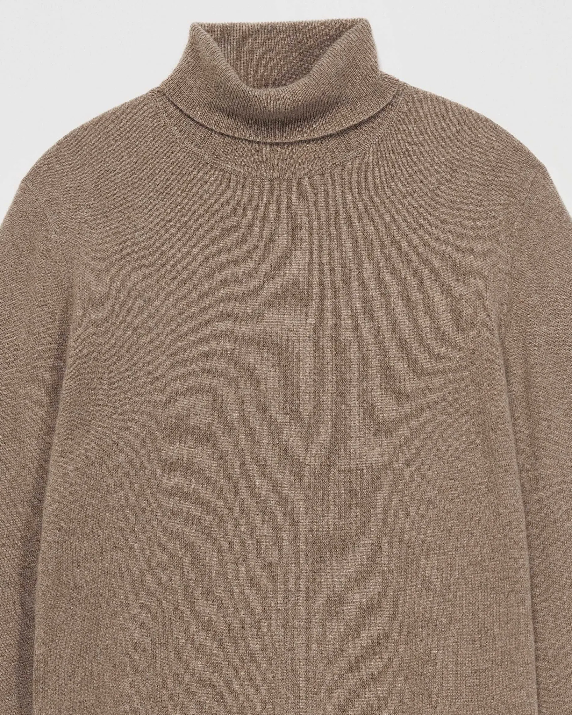 Online FROM FUTURE Pull Col Roule Basique Taupe