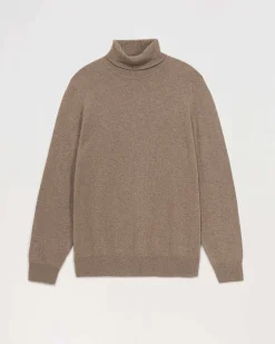 Online FROM FUTURE Pull Col Roule Basique Taupe