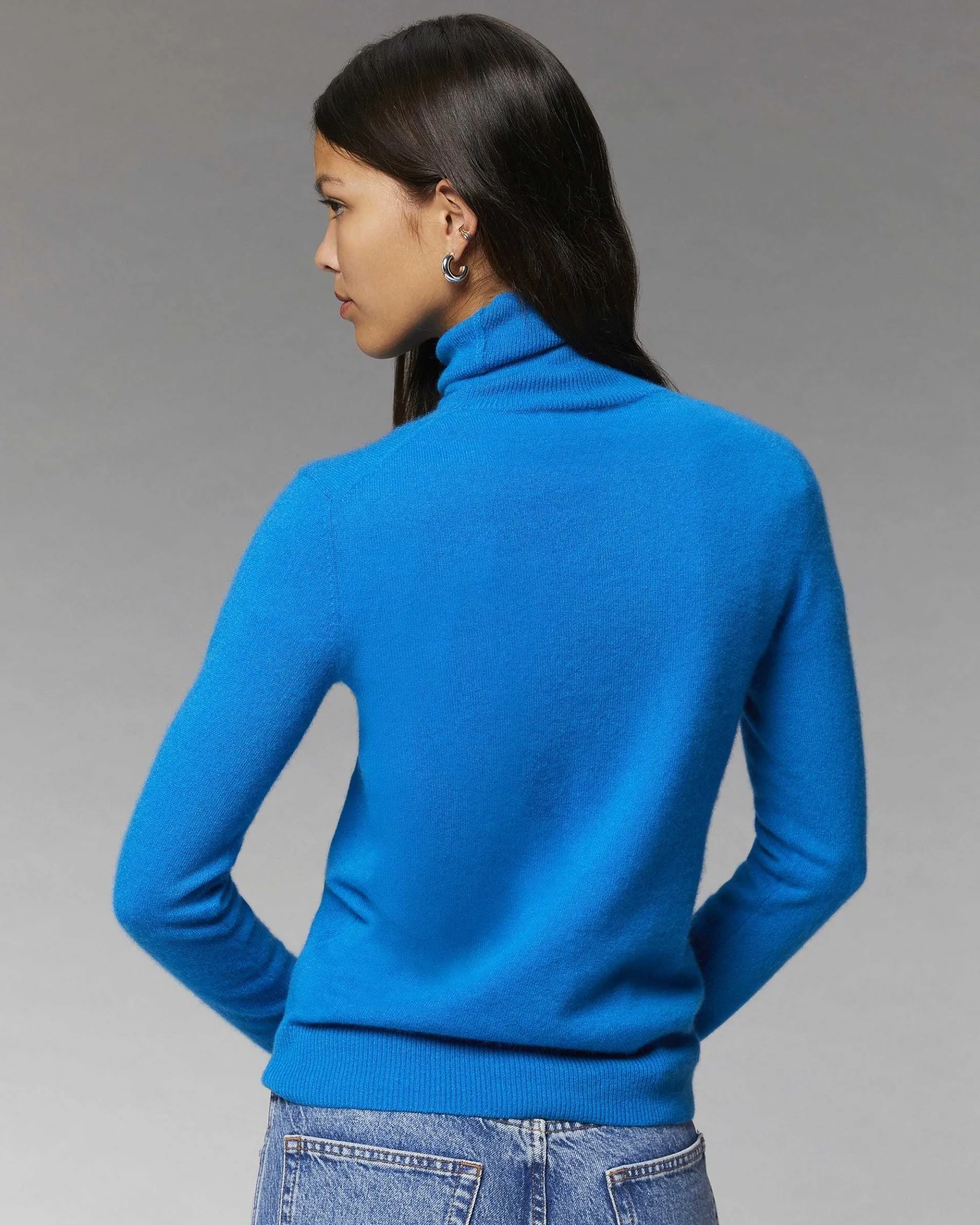 Sale FROM FUTURE Pull Col Roule Basique Winter Green