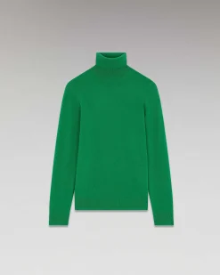 Sale FROM FUTURE Pull Col Roule Basique Winter Green