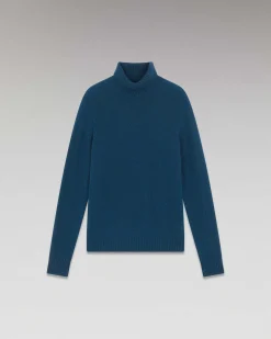 Clearance FROM FUTURE Pull Col Roule Manches Marteau Moonlight Blue