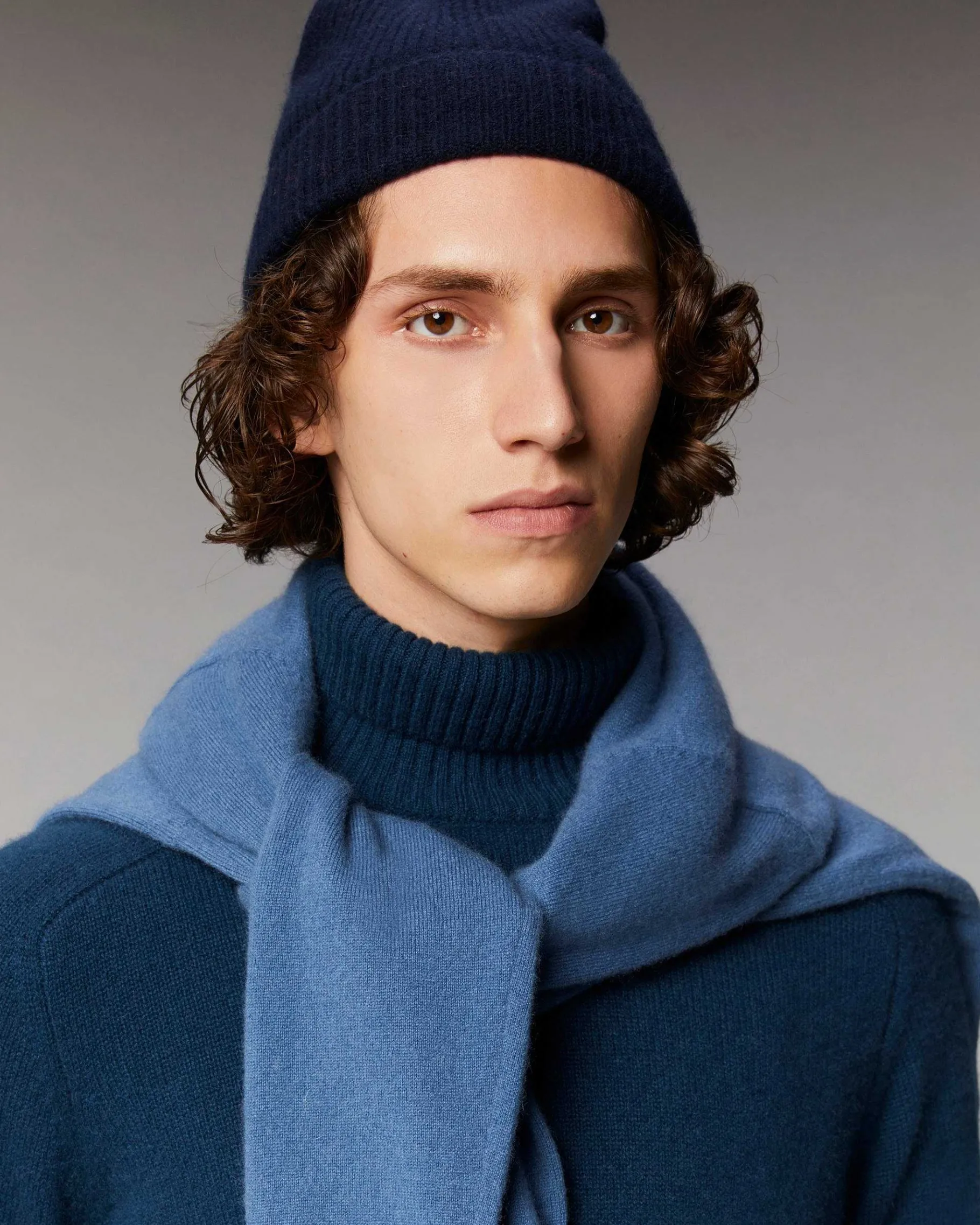 Clearance FROM FUTURE Pull Col Roule Manches Marteau Moonlight Blue