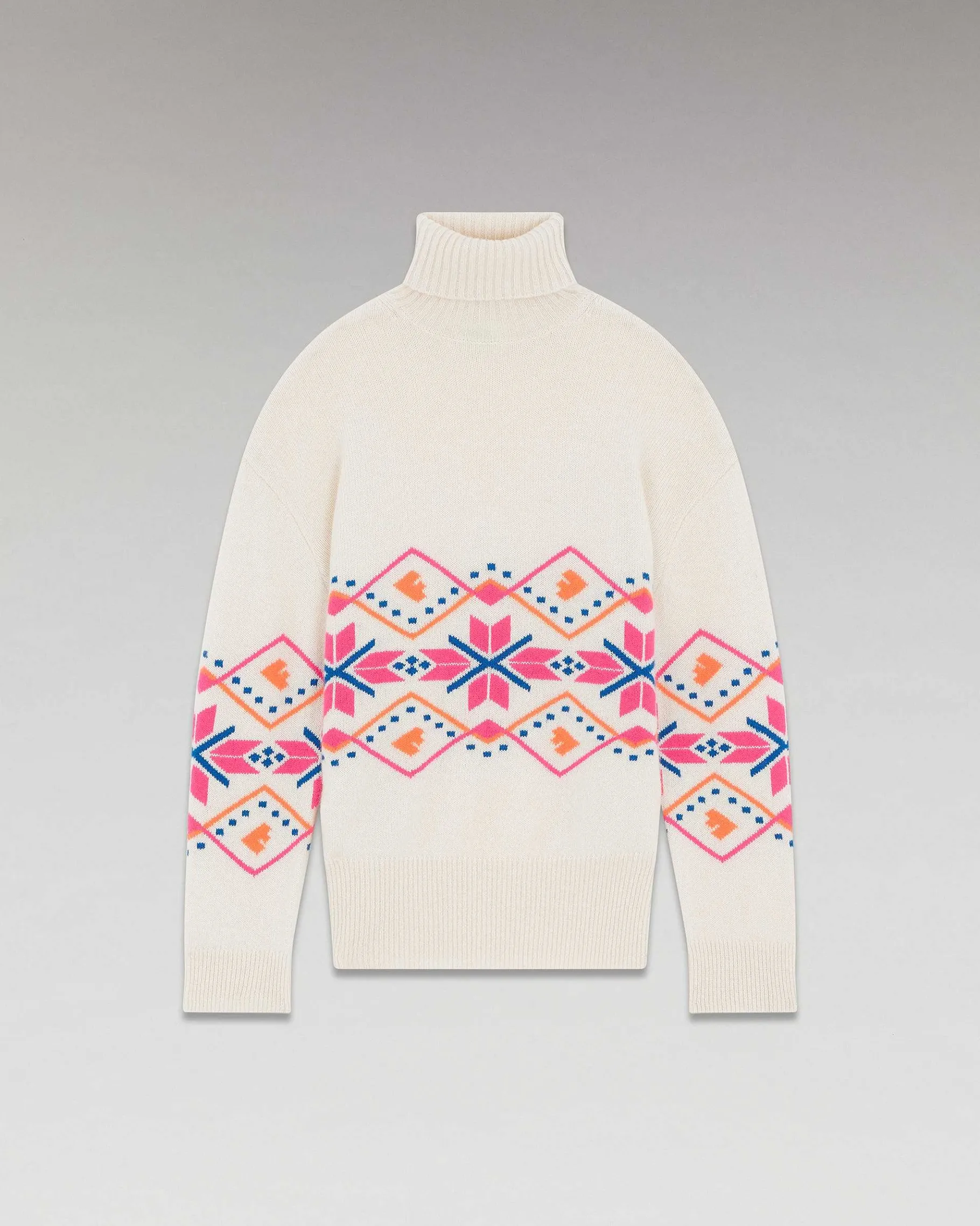 Online FROM FUTURE Pull Col Roule Norvegien Ecru