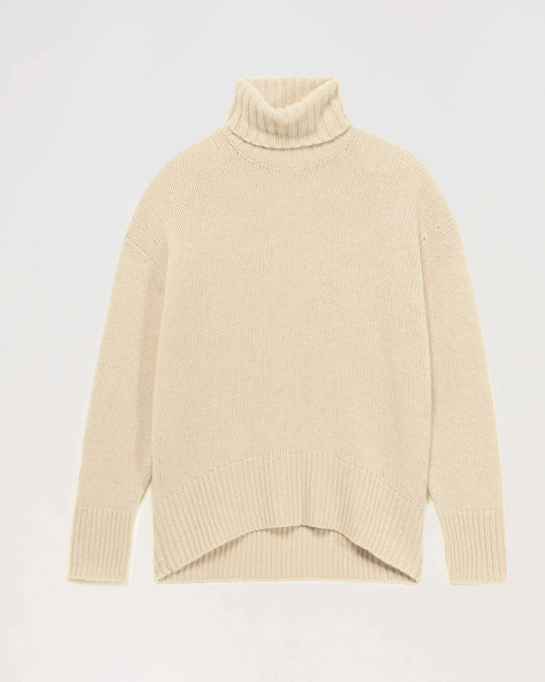 Clearance FROM FUTURE Pull Col Roule Oversize Sable