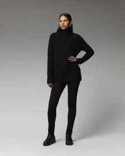 Best FROM FUTURE Pull Col Roule Oversize Ecru