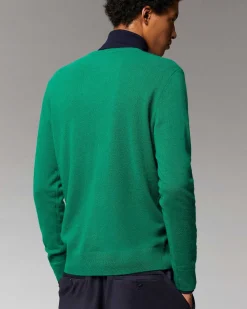 Clearance FROM FUTURE Pull Col V Basique Forest Green